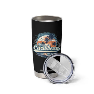 Funny The Caribbean Islands Tumbler Cup Caribbean Sea Tour Summer Vacation TS11 Print Your Wear