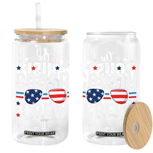 Funny The Cousin Crew 4th Of July Glass Can Patriotic American Family Matching TS11 Black Print Your Wear