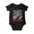Funny The Metric System Can't Measure Freedom 4th Of July Baby Onesie TS11 Black Print Your Wear