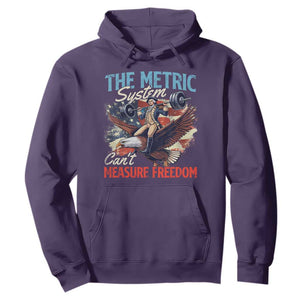 Funny The Metric System Can't Measure Freedom 4th Of July Hoodie TS11 Purple Print Your Wear