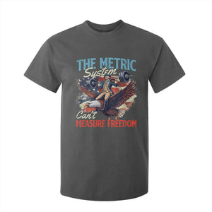 Funny The Metric System Can't Measure Freedom 4th Of July T Shirt For Kid TS11 Dark Heather Print Your Wear