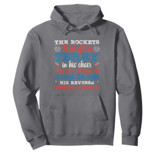Funny The Rockets Red Glare Terry In His Chair His Reverse Needs Repair Hoodie 4th Of July Meme TS11 Charcoal Print Your Wear