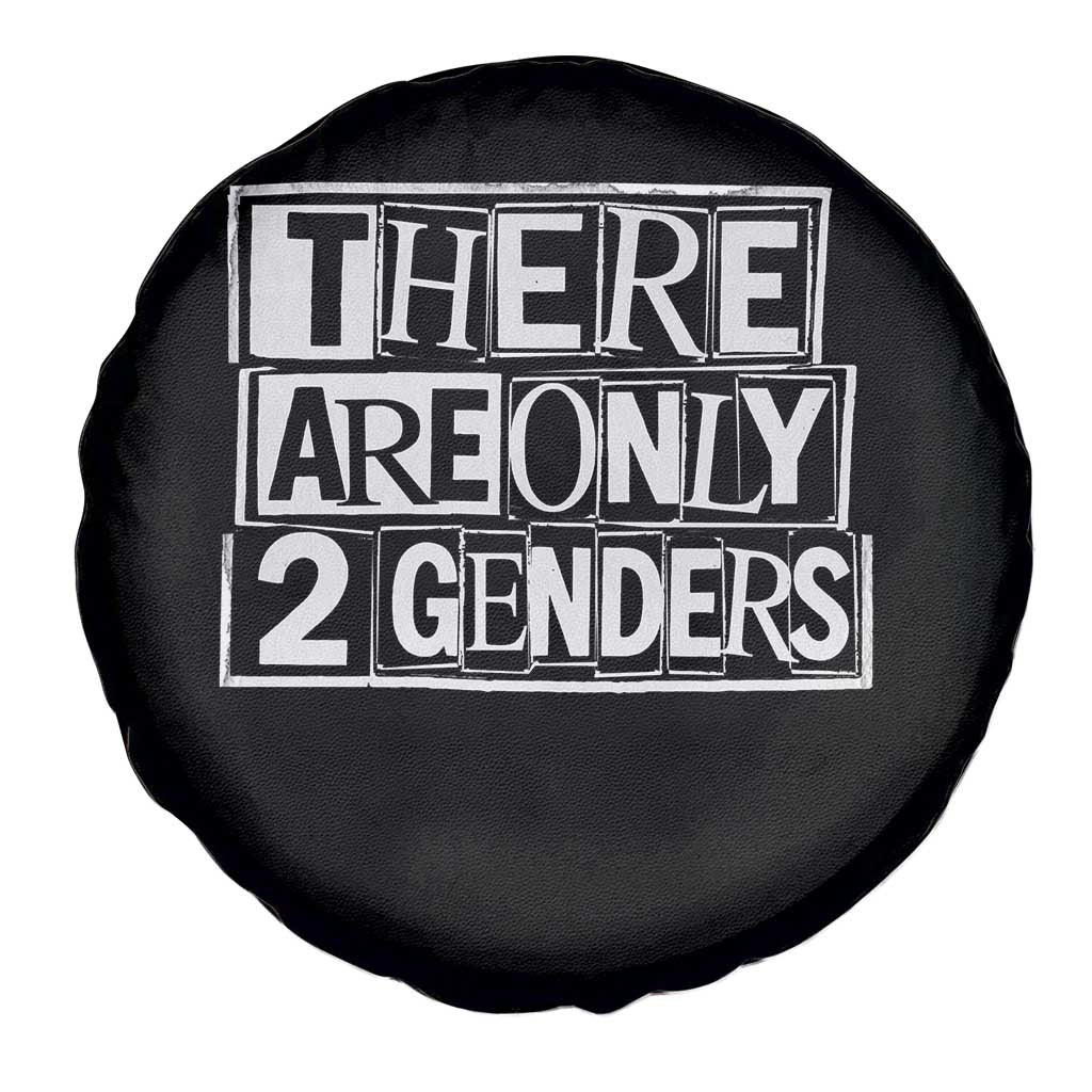 Funny There Are Only 2 Genders Male And Female Spare Tire Cover TS11 Print Your Wear