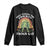 Funny They Turned The Frickin Frogs Gay Long Sleeve Shirt Gay Frog LGBT Rainbow TS11 Black Print Your Wear
