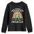 Funny They Turned The Frickin Frogs Gay Youth Sweatshirt Gay Frog LGBT Rainbow TS11 Black Print Your Wear