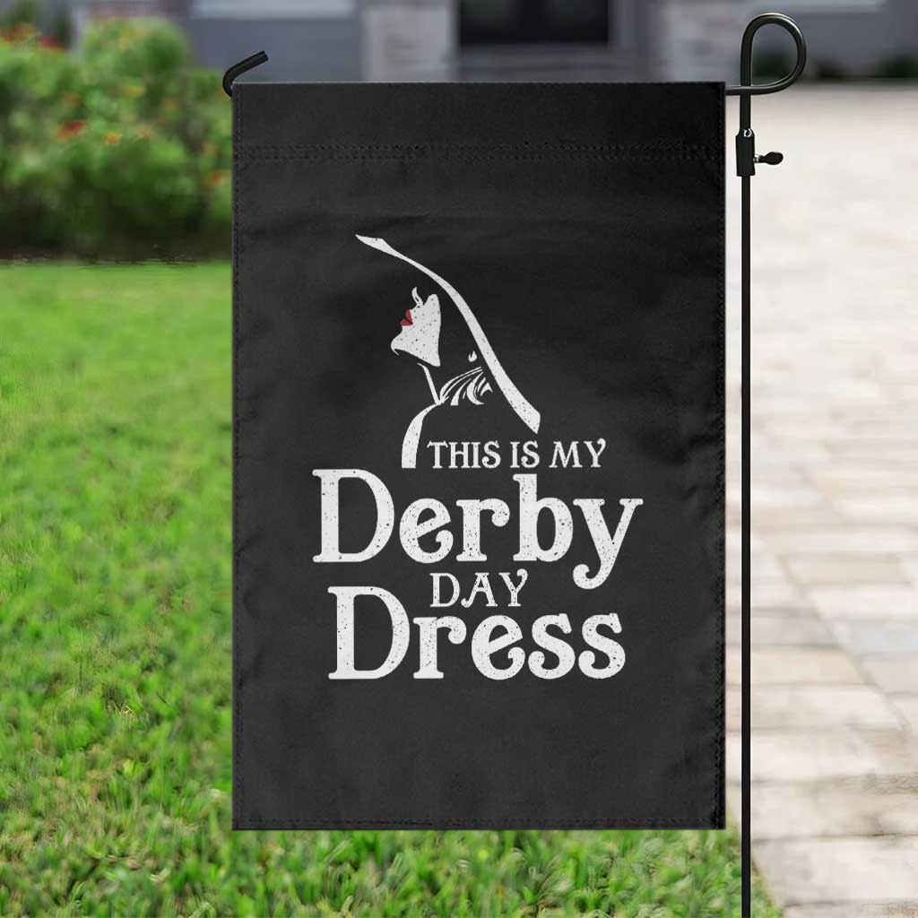 Funny This Is My Derby Day Dress Garden Flag Horse Racing Fascinator Hat TS11 Print Your Wear