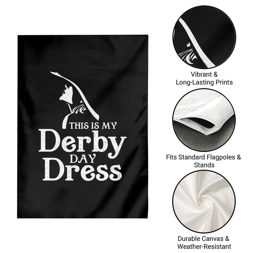 Funny This Is My Derby Day Dress Garden Flag Horse Racing Fascinator Hat TS11 Print Your Wear