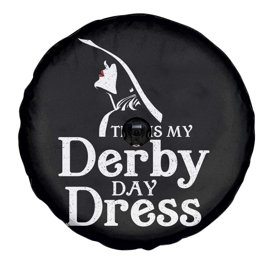 Funny This Is My Derby Day Dress Spare Tire Cover Horse Racing Fascinator Hat TS11 Print Your Wear