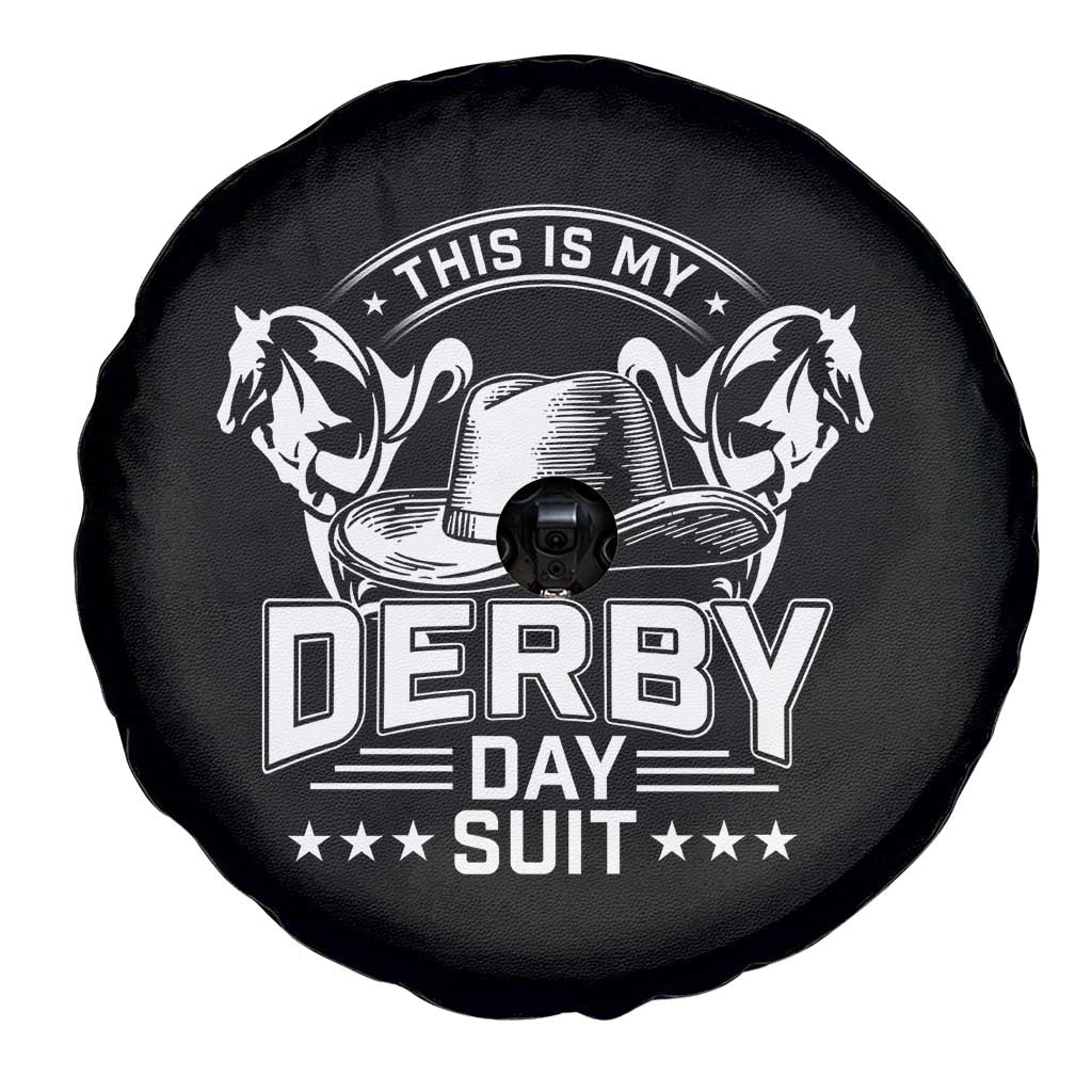 Funny This Is My Derby Day Suit Spare Tire Cover Horse Racing TS11 Print Your Wear