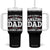 Funny This Is What An Amazing Dad Looks Like Tumbler With Handle Fathers Day TS11 One Size: 40 oz Black Print Your Wear
