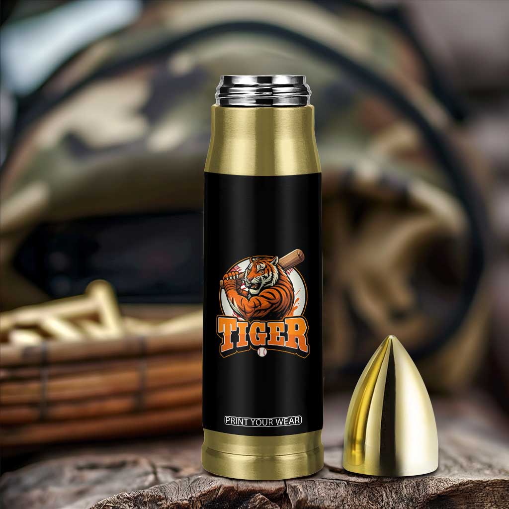 Funny Tiger Lover Baseball Animal Sport Bullet Tumbler Inspirational Athletic TS11 Print Your Wear