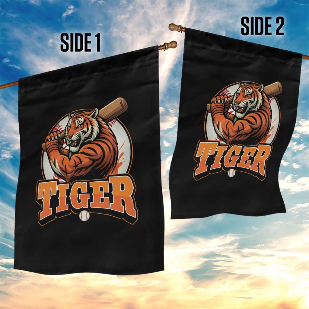 Funny Tiger Lover Baseball Animal Sport Garden Flag Inspirational Athletic TS11 Print Your Wear