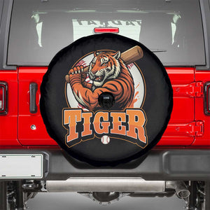 Funny Tiger Lover Baseball Animal Sport Spare Tire Cover Inspirational Athletic TS11 Black Print Your Wear