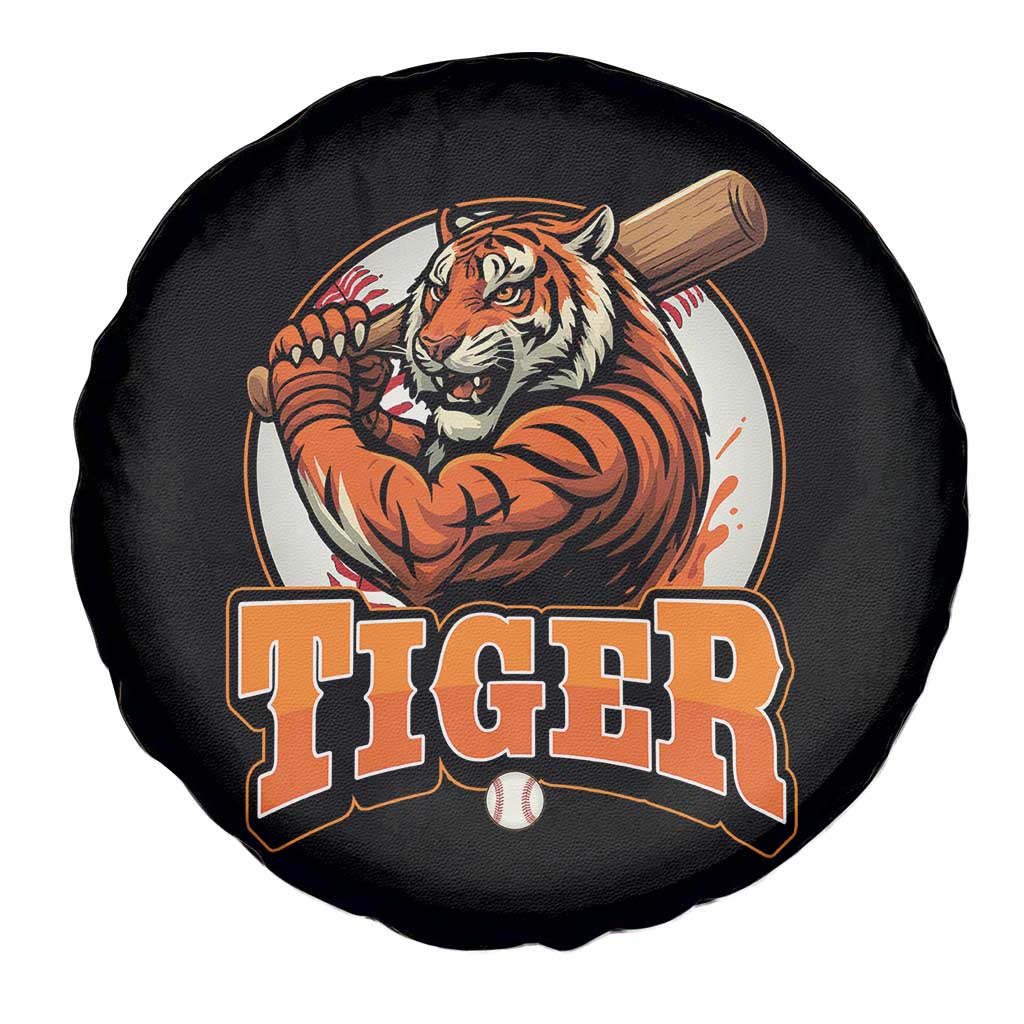 Funny Tiger Lover Baseball Animal Sport Spare Tire Cover Inspirational Athletic TS11 Print Your Wear