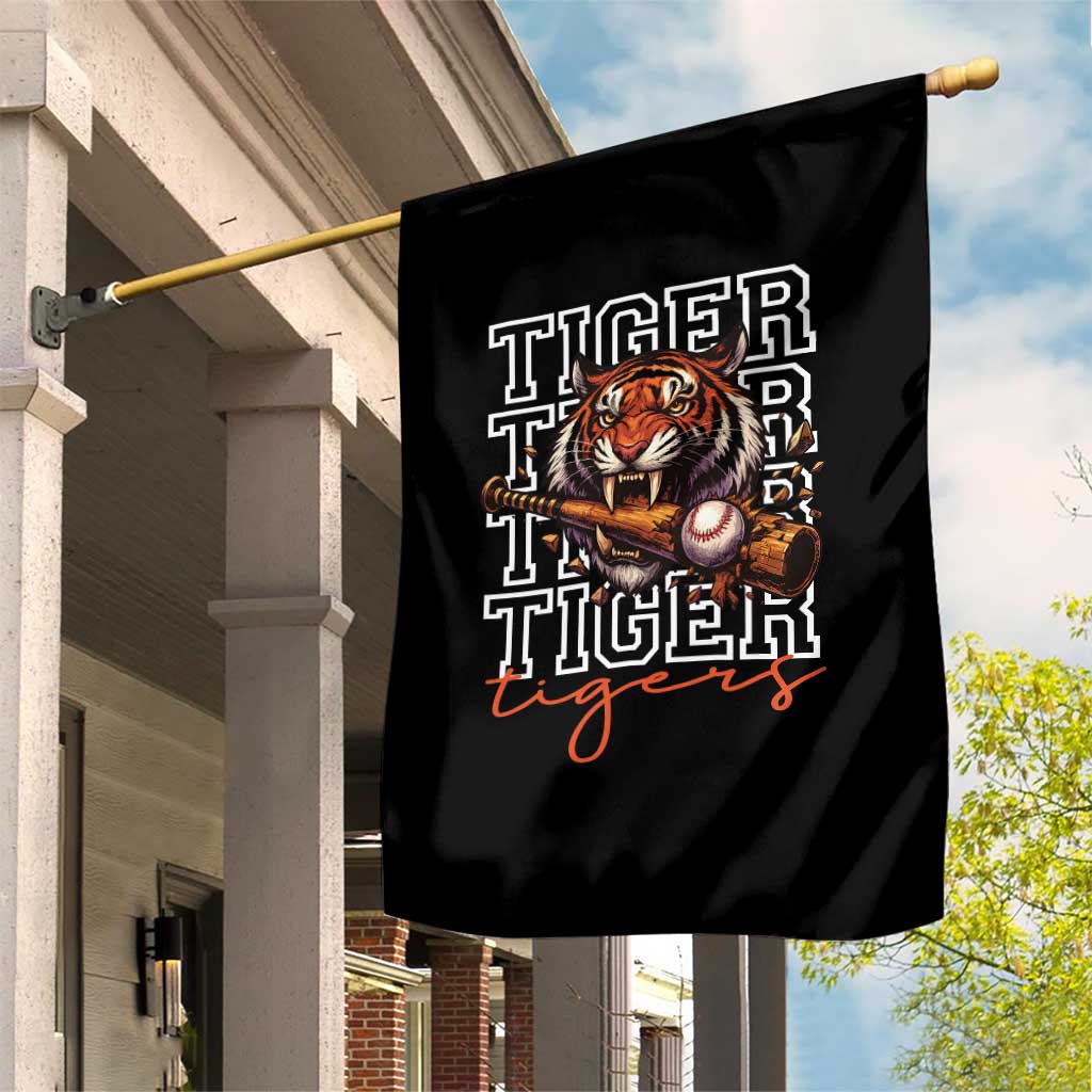 Funny Tiger Lover Baseball Animal Sports Garden Flag Inspirational Athletic TS11 Print Your Wear