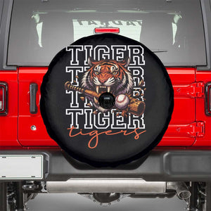 Funny Tiger Lover Baseball Animal Sports Spare Tire Cover Inspirational Athletic TS11 Black Print Your Wear