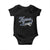 Funny Tiger Lover Sports Name Baseball Baby Onesie TS11 Black Print Your Wear