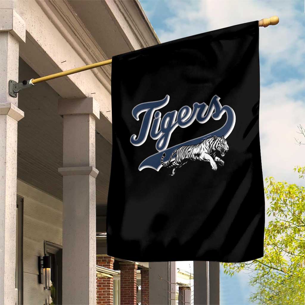 Funny Tiger Lover Sports Name Baseball Garden Flag TS11 Print Your Wear