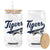 Funny Tiger Lover Sports Name Baseball Glass Can TS11 Black Print Your Wear