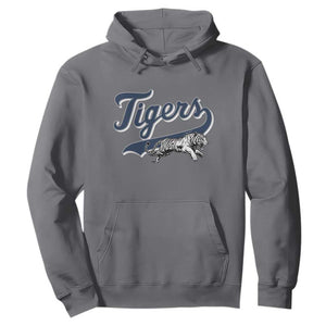 Funny Tiger Lover Sports Name Baseball Hoodie TS11 Charcoal Print Your Wear