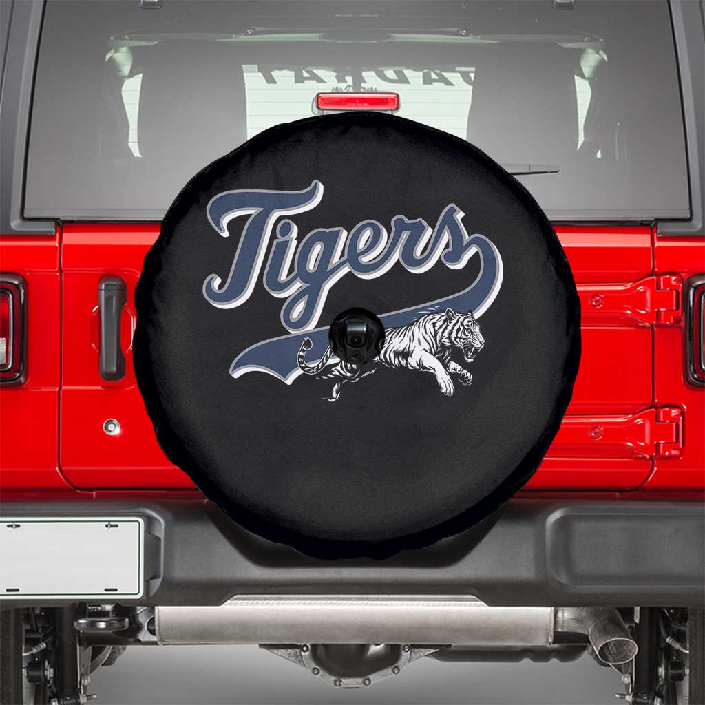 Funny Tiger Lover Sports Name Baseball Spare Tire Cover TS11 Black Print Your Wear