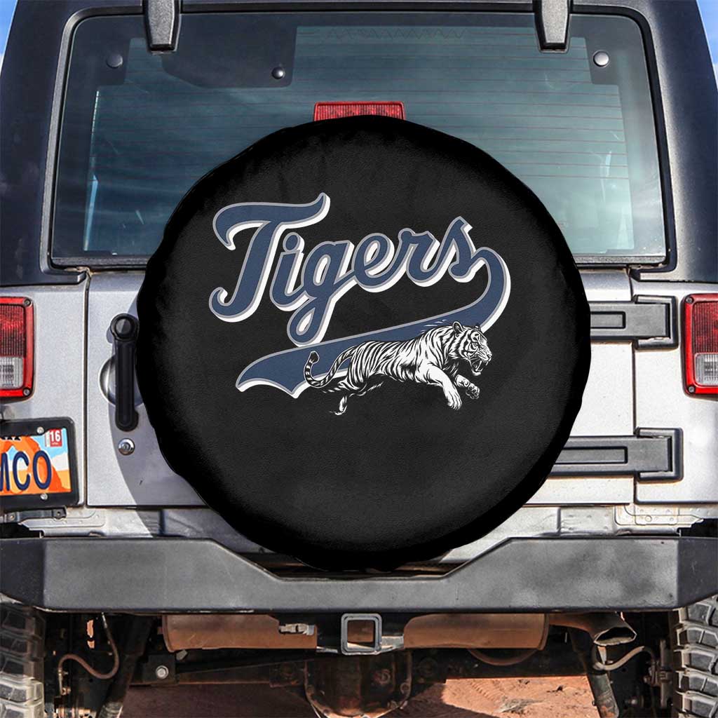 Funny Tiger Lover Sports Name Baseball Spare Tire Cover TS11 No hole Black Print Your Wear