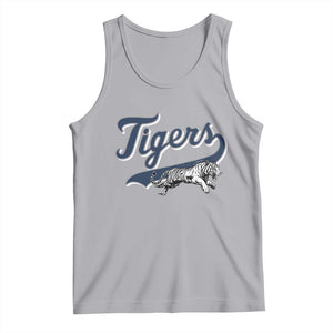 Funny Tiger Lover Sports Name Baseball Tank Top TS11 Athletic Heather Print Your Wear