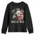 Funny Too Cool For British Rule Youth Sweatshirt George Washington USA American Flag 4th of July TS11 Black Print Your Wear