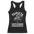 Funny Trifecta Fast Horses Bourbon Betting Racerback Tank Top Horse Racing Betting TS11 Black Print Your Wear
