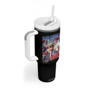 Funny Trump 4th of July Tumbler With Handle Make America Boom Again American Flag TS11 Print Your Wear