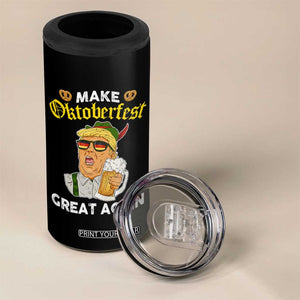 Funny Trump Beer 4 in 1 Can Cooler Tumbler Make Oktoberfest Great Again Pretzels TS11 Print Your Wear