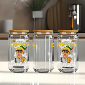 Funny Trump Beer Glass Can Make Oktoberfest Great Again Pretzels TS11 Print Your Wear