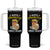 Funny Trump Beer Tumbler With Handle Make Oktoberfest Great Again Pretzels TS11 One Size: 40 oz Black Print Your Wear