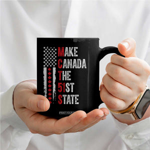 Funny Trump Make Canada 51st State Coffee Mug TS10 Print Your Wear