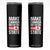 Funny Trump Make Canada 51st State Skinny Tumbler Canadian Flag TS10 Black Print Your Wear