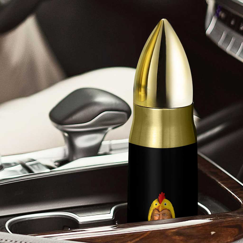 Funny Trump TACO Sarcasm Bullet Tumbler Trump Always Chickens Out Joke TS02 Print Your Wear