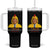 Funny Trump TACO Sarcasm Tumbler With Handle Trump Always Chickens Out Joke TS02 One Size: 40 oz Black Print Your Wear
