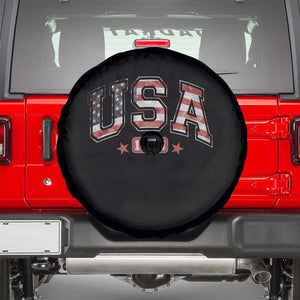 Funny USA 1776 Patriotic 4th of July American Flag Spare Tire Cover TS11 Black Print Your Wear