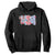 Funny USA Patriotic 4th of July Coquette Bow Hoodie TS11 Black Print Your Wear