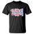 Funny USA Patriotic 4th of July Coquette Bow T Shirt TS11 Black Print Your Wear