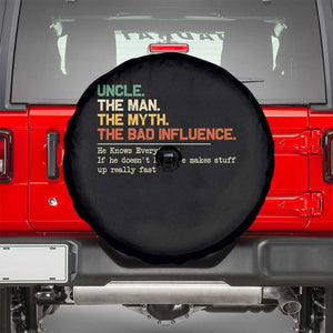 Funny Uncle Spare Tire Cover Best Funny Uncle Fathers Day TS10 Black Print Your Wear