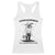Funny Undiagnosed But Everyone's Pretty Sure Racerback Tank Top Cowboy Racoon TS11 White Print Your Wear