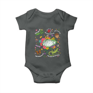 Funny VBS Crew Vacation Bible VBS Teacher Christian School 2025 Baby Onesie TS11 Dark Heather Print Your Wear