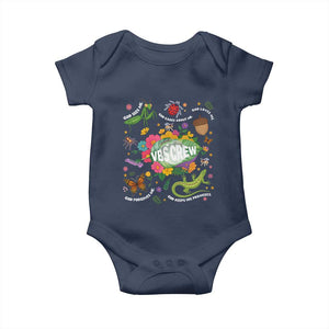Funny VBS Crew Vacation Bible VBS Teacher Christian School 2025 Baby Onesie TS11 Navy Print Your Wear