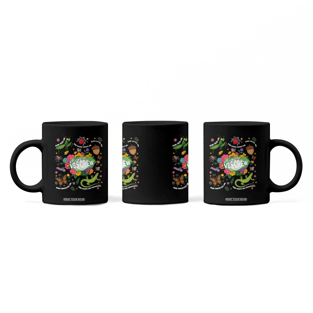 Funny VBS Crew Vacation Bible VBS Teacher Christian School 2025 Coffee Mug TS11 Print Your Wear