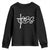 Funny VBS Vacation Bible School Youth Sweatshirt Heart Cross TS11 Black Print Your Wear