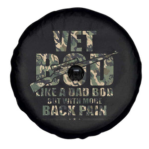 Funny Veteran Vet Bod Like A Dad Bod But With More Back Pain Spare Tire Cover TS11 Print Your Wear