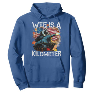 Funny WTF Is A Kilometer Hoodie Patriotic American Freedom George Washington TS11 Royal Blue Print Your Wear
