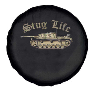 Funny WW2 Tank History Stug Life Spare Tire Cover TS11 Print Your Wear