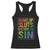 Funny Wake Up Sluts Its Time To Sin LGBTQ Racerback Tank Top TS11 Black Print Your Wear